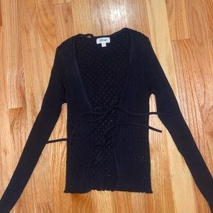 Knit Tie Top